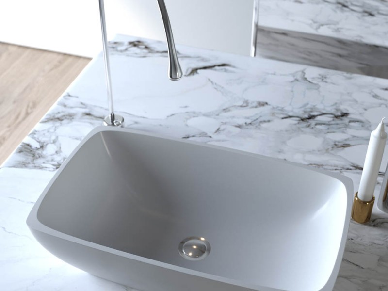 Раковина TITAN Soft Rock Duo 59 Х 36 RAL* палитра RAL HOLBI